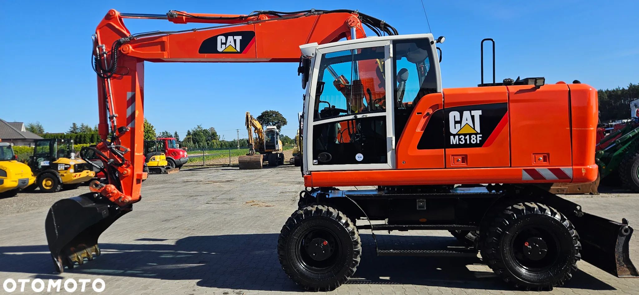Caterpillar M 318F 2015 r szybka skrzynia z Niemiec Super Stan!!! - 1