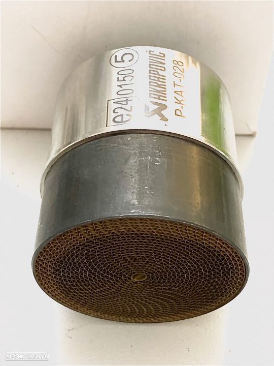 catalizador akrapovic p-kat-028 catalytic converter - 2