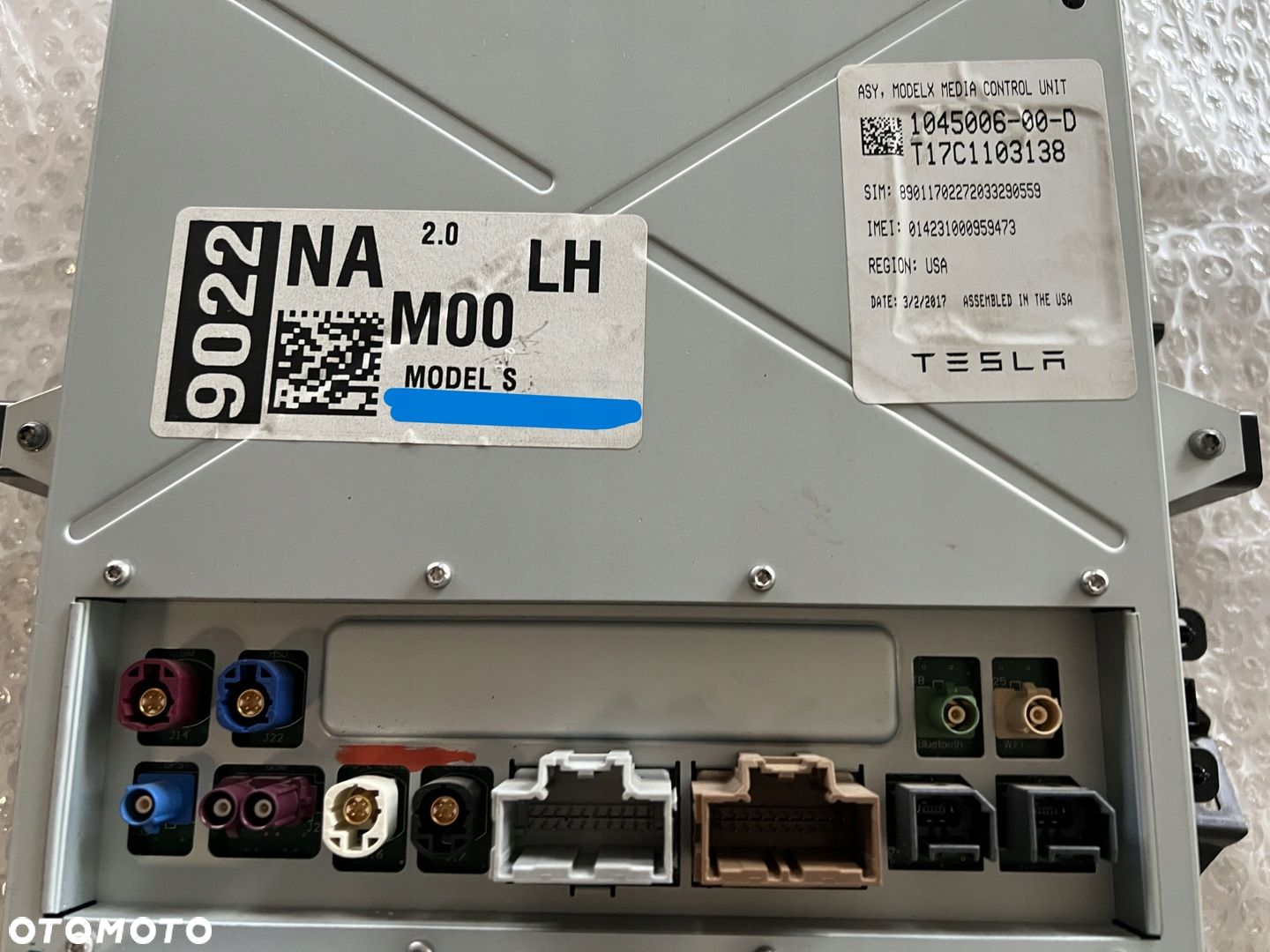 TESLA S LIFT EKRAN WYŚWIETLACZ PANEL ŚRODKOWY - 7