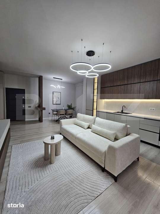 LUX Apartament 2 camere, 52 mp, etaj intermediar, garaj, zona Eroilor — fotografia 1