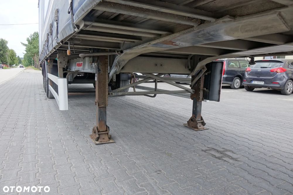 Fruehauf FIRANKA STANDARD / OSIE SAF / OCYNK / PODŁOGA SZYNA DESKA / KOSZ NA KOŁO ZAPASOWE - 9