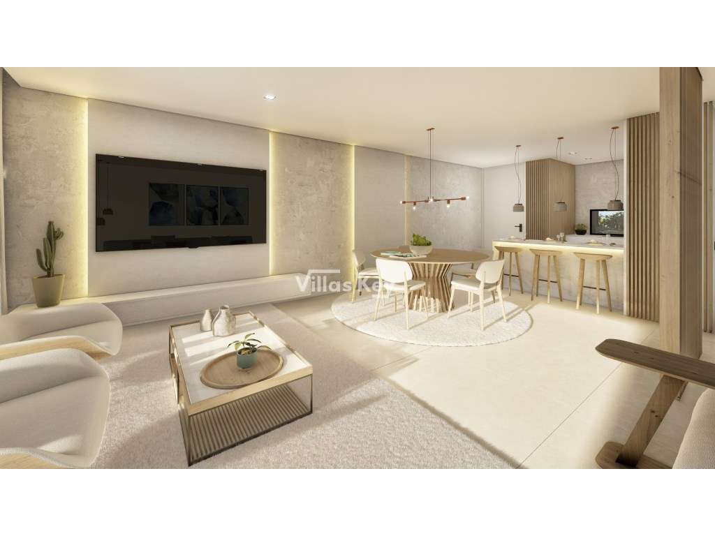 Apartamento de luxo T3 com vistas para a costa e para as montanhas. - Grande imagem: 3/29