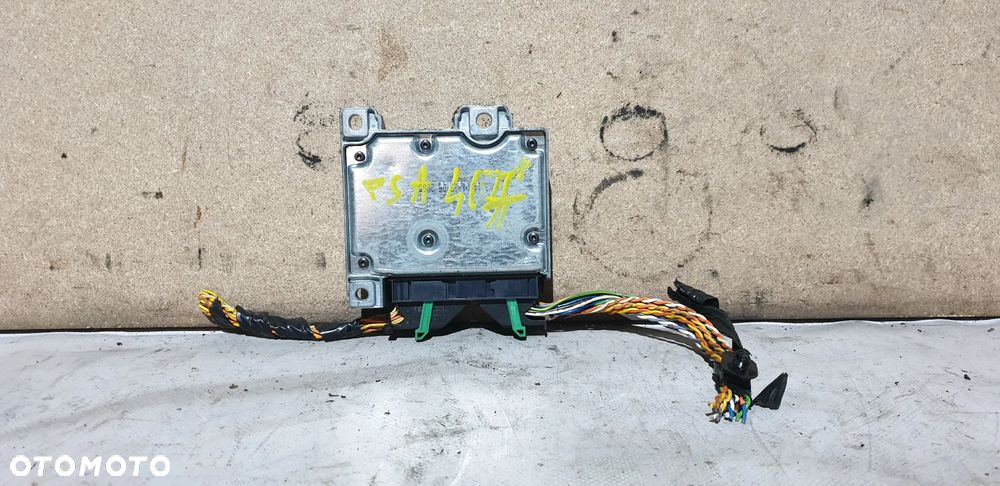 Peugeot 407 Moduł Poduszek Sensor AirBag 603554600 - 1