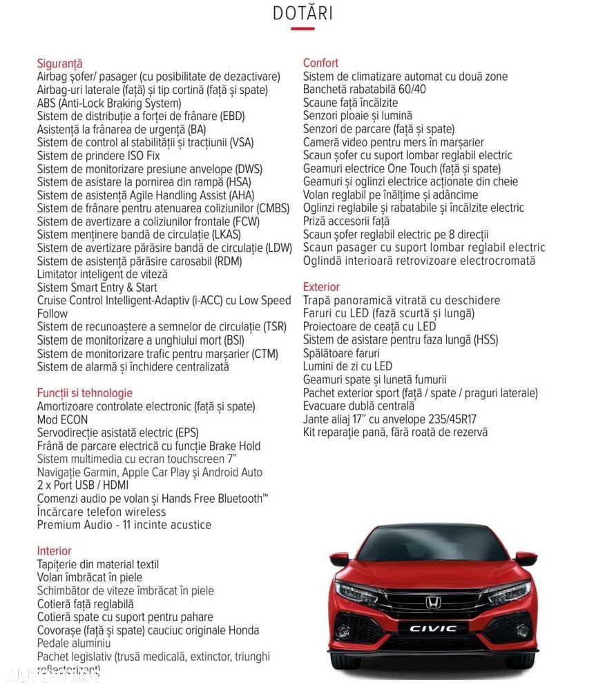 Honda Civic 1.5 VTEC Turbo CVT Sport Plus - 24