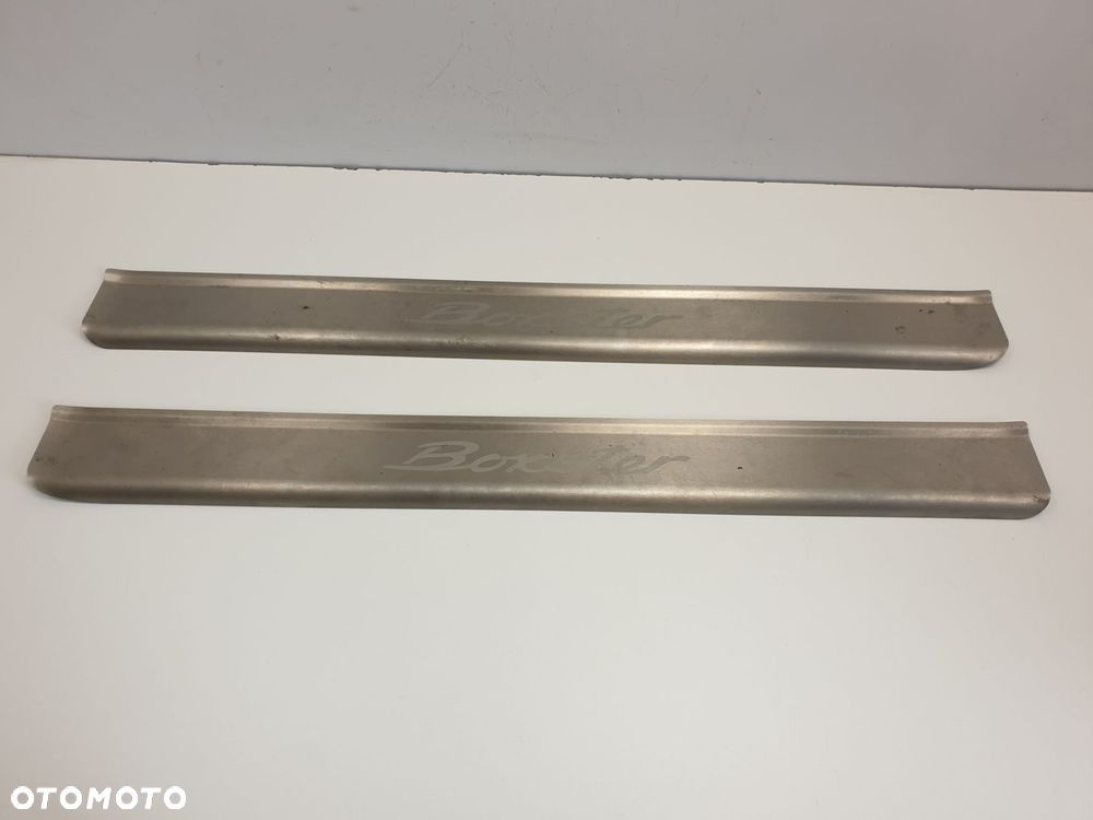 LISTWY NAKŁADKI PROGOWE Porsche Boxster 986 KOMPLET - 1