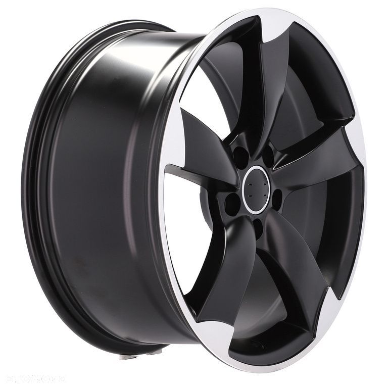 4x Felgi 18 m.in. do AUDI A3 8Y 8P 8V A4 B6 B7 B8 B9 A6 C6 C7 Q2 GA Q3 Rotor Style - BK217 (FBX341) - 7