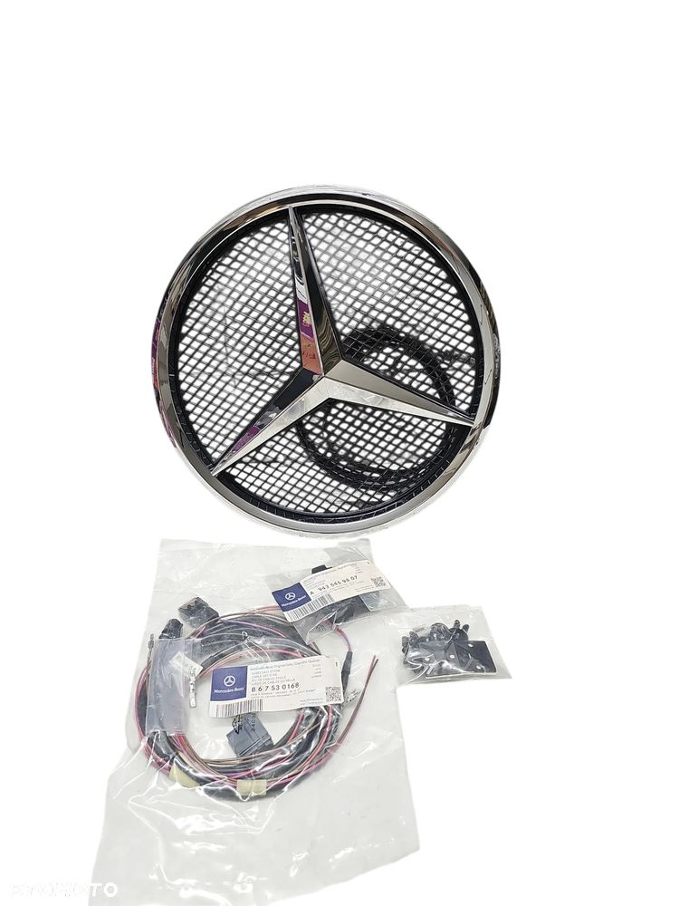 Znaczek Emblemat Podświetlany Gwiazda a9438170216 Mercedes Actros MP 4 MP 5 - 2
