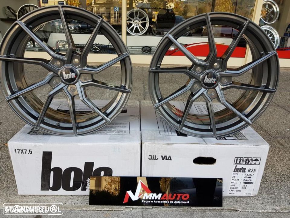 Jantes Bola B25 Gloss Gunmetal 17 - 1