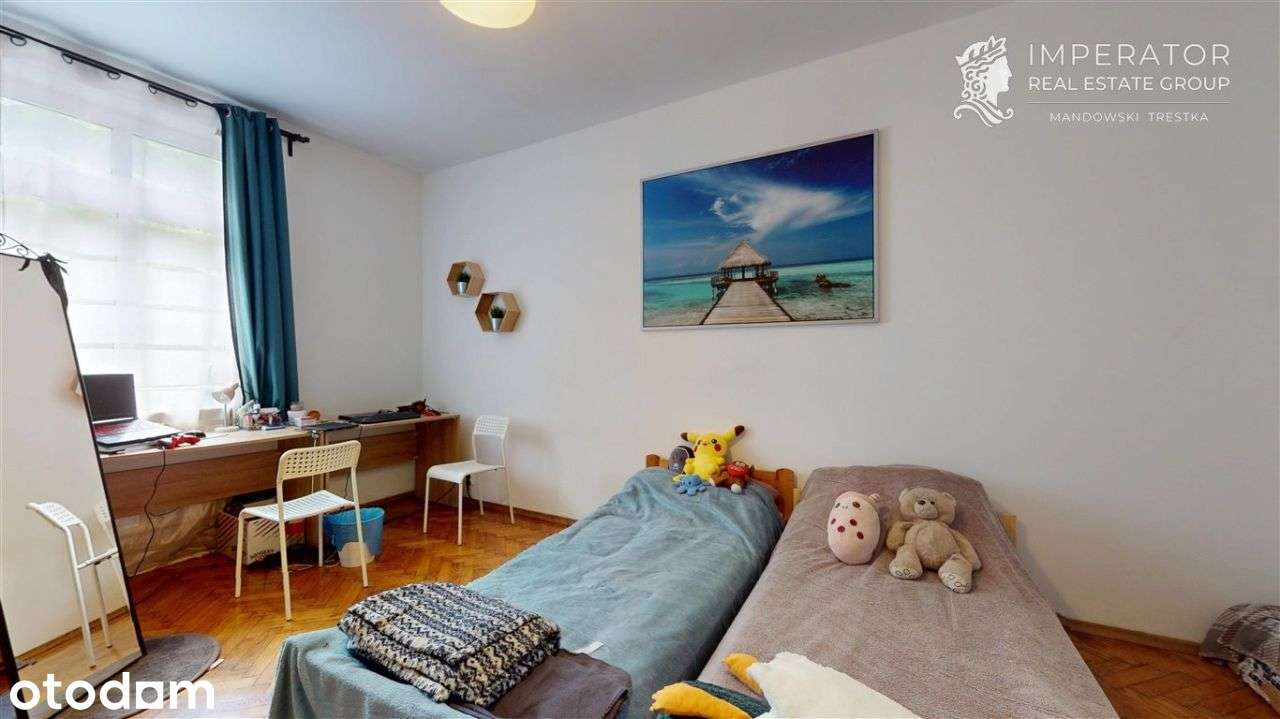 9 pokoi, 2 łazienki, całe piętro, Park Centrum Awf