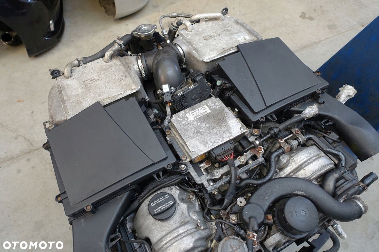 Mercedes w220 w215 silnik 5.5 275 V12 Biturbo S65 AMG 275950 kompletny SWAP - 8