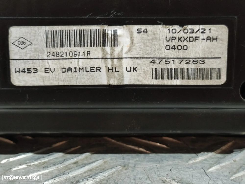 Quadrante Smart Forfour EQ 453 A47517263 2017 a 2021 - 8