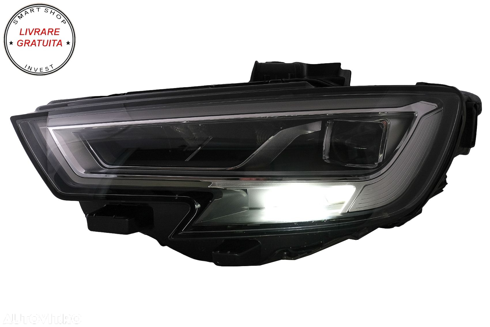 Faruri LED Audi A3 8V Facelift (2016-2019) Upgrade pentru HID / Xenon- livrare gratuita - 7