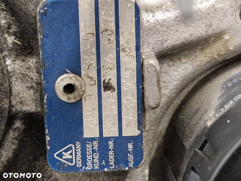 range rover l322 3.6 tdv8 turbina turbosprężarka 54399700062 - 4