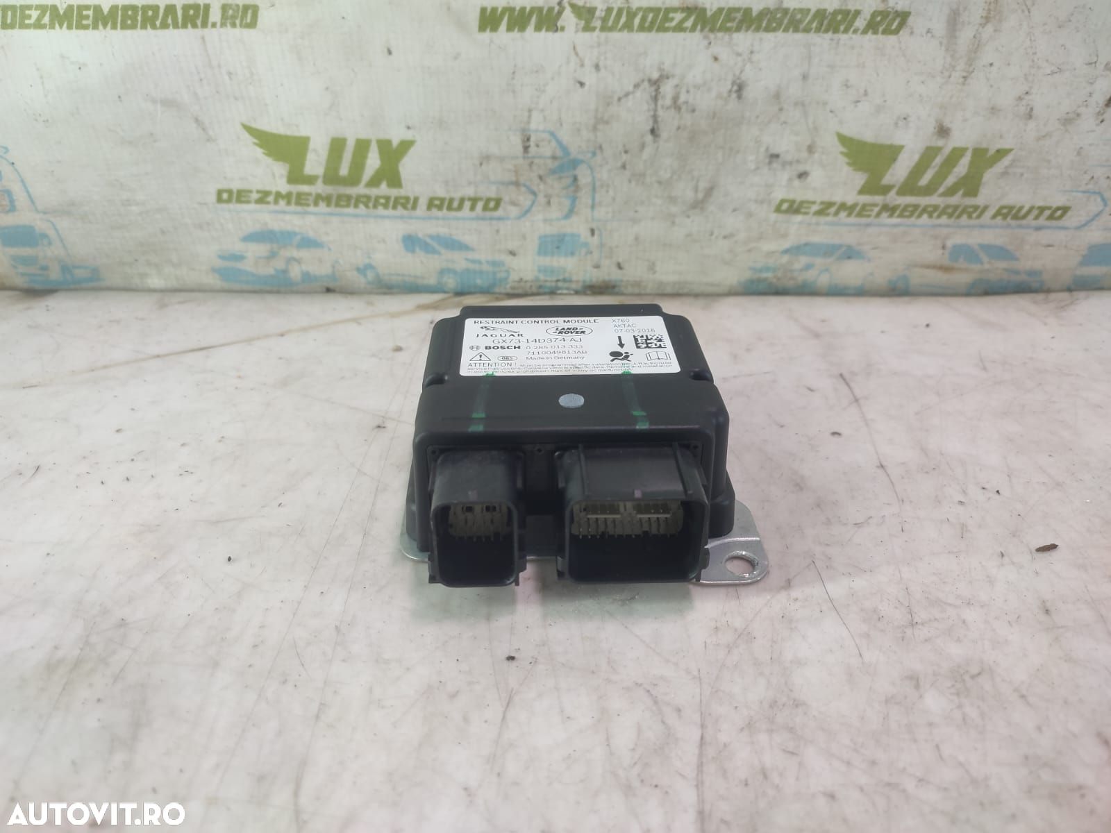 Calculator airbag Gx73-14d374-aj Jaguar XE X760 [2014 - 2020] 2.0 AJ8 - 1
