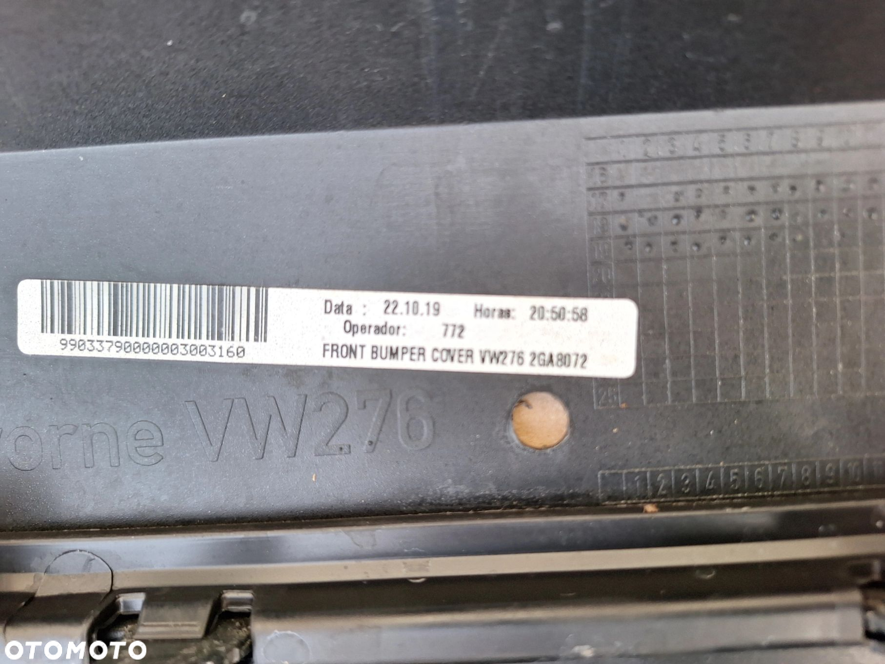 VW T-ROC T ROC 17-20r 2GA KOLOR LC9X ZDERZAK PRZÓD PRZEDNI ORYG. 2GA807221J WYSYŁKA 24H - 15