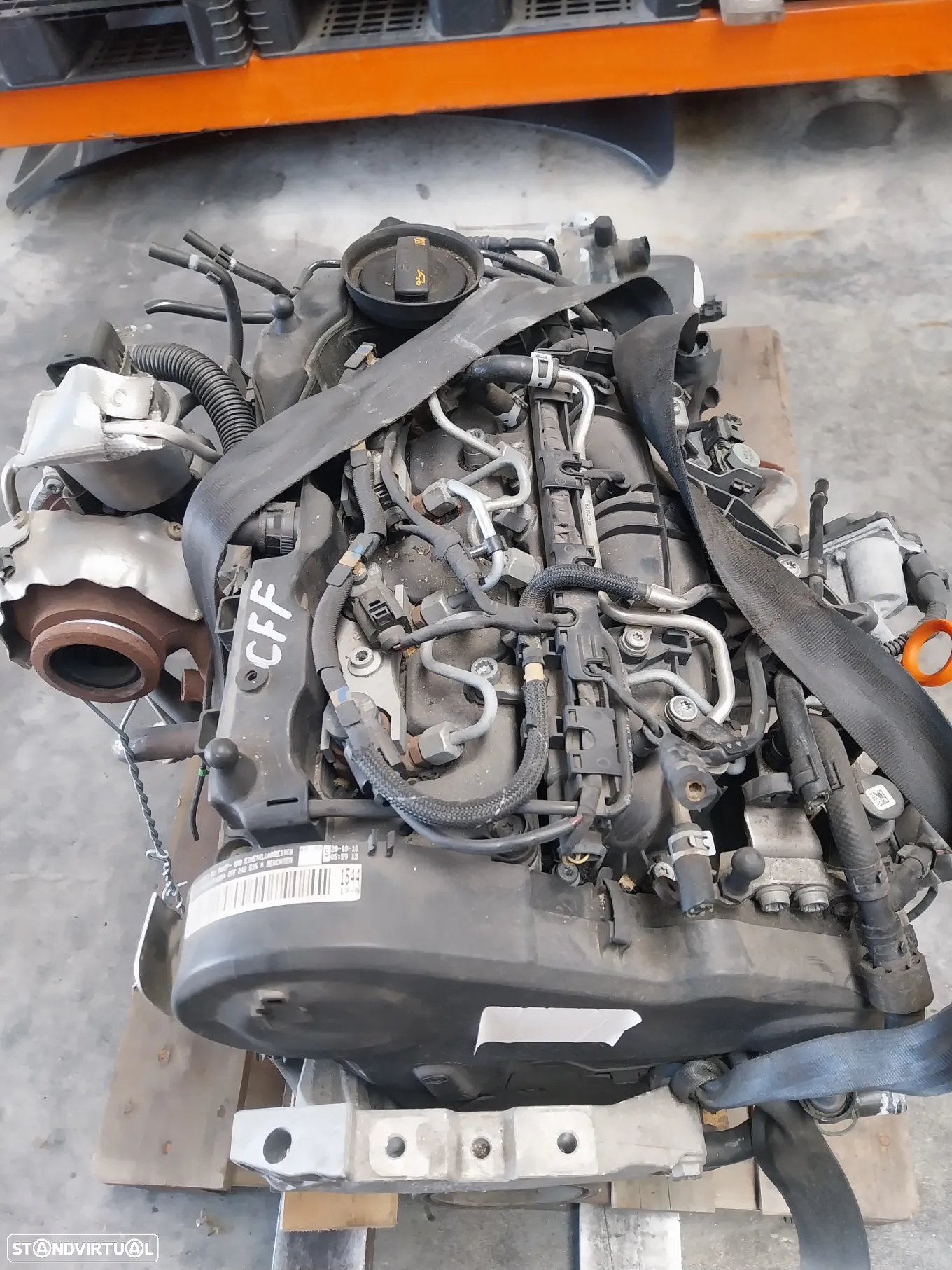 Motor VAG 2.0 TDI REF: CFF - 13