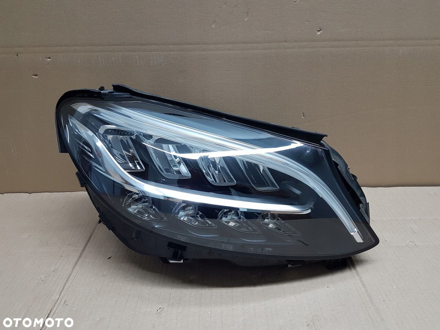 LAMPA PRZÓD PRAWA MERCEDES W205 LIFT FULL LED A2059068005 - 1
