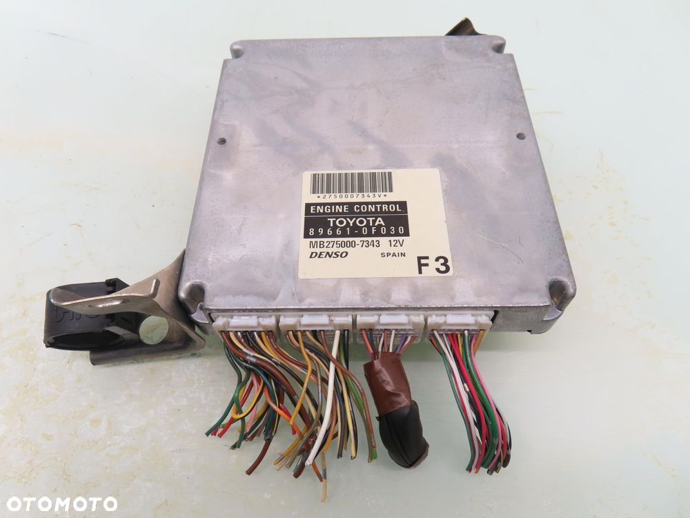 STEROWNIK TOYOTA COROLLA Verso E12 1.8 VVT-i 896610F030 MB2750007343 - 1