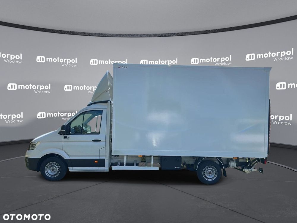 Volkswagen Crafter KONTENER MEBLOWY+WINDA/35 Podwozie z pojedynczą kabiną 2,0 l 163 KM manual r. o.: 4490 mm - 5