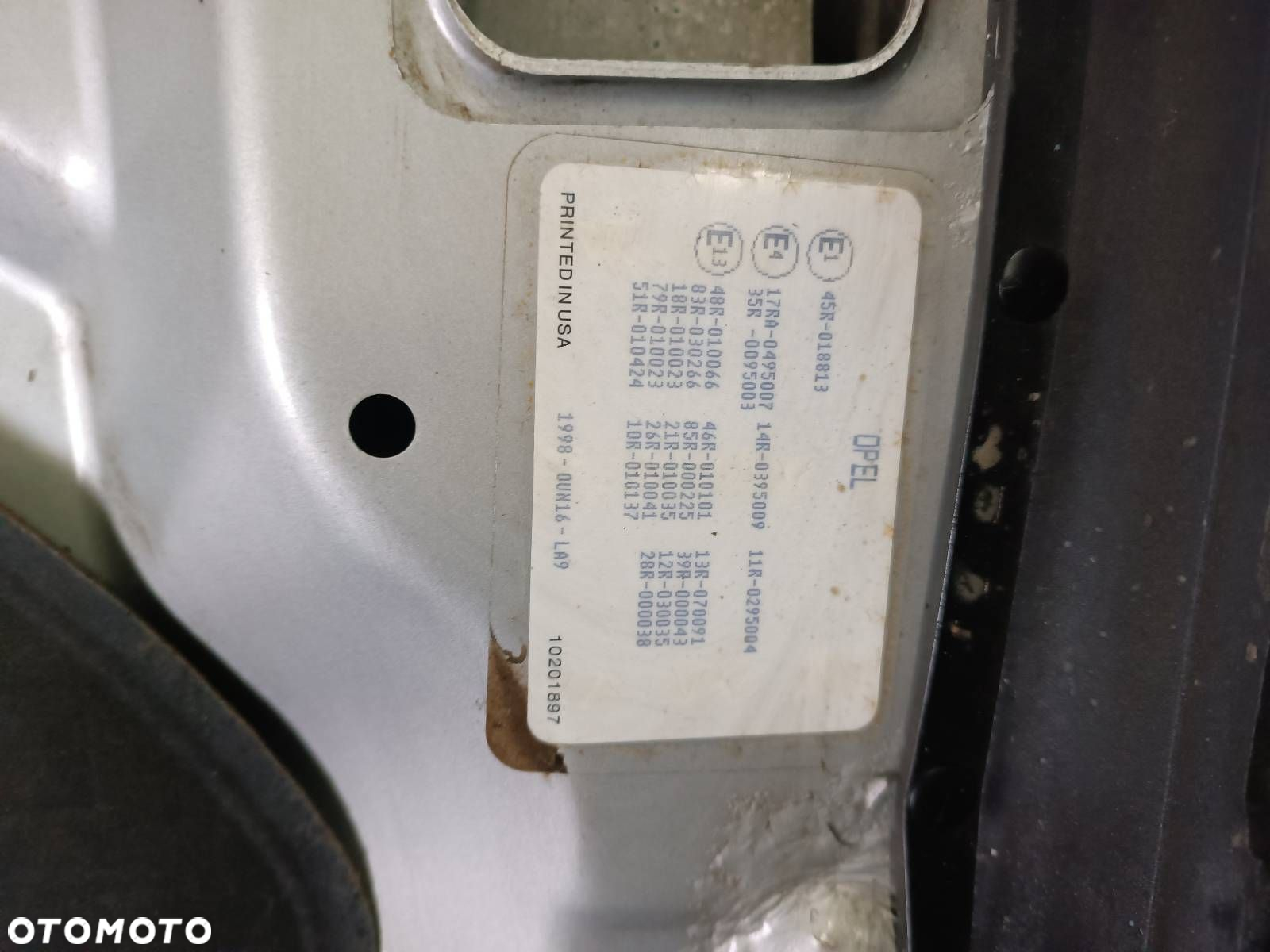 KOMPLETNY PRZÓD MASKA ZDERZAK LAMPY OPEL SINTRA - 9
