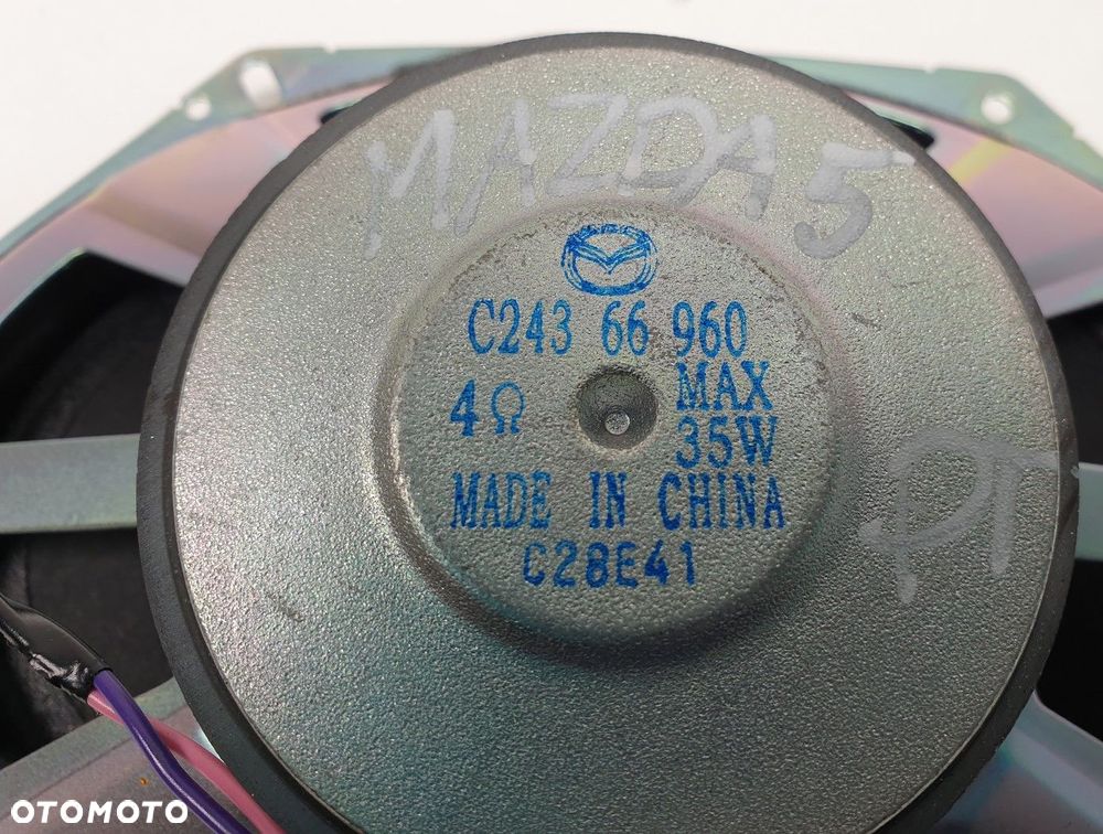 GŁOŚNIK TYŁ MAZDA 5 I C24366960 - 3