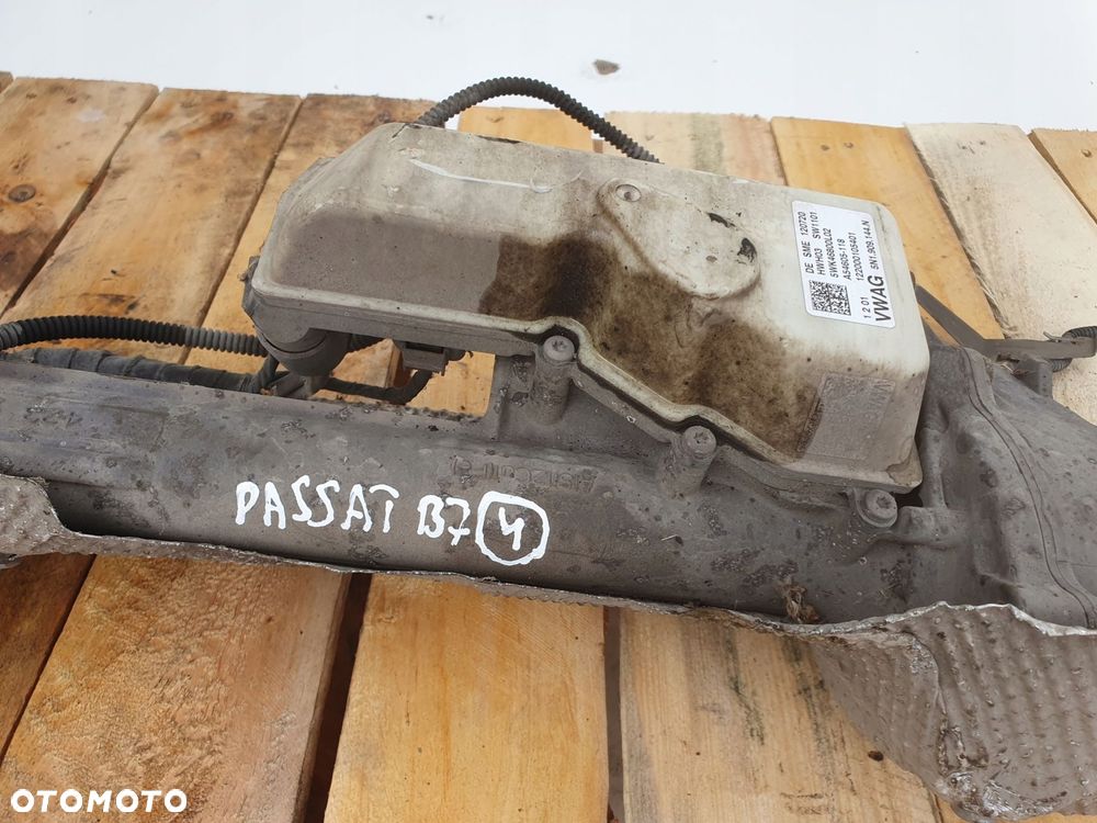 VW Passat B7 MAGLOWNICA przekładnia kierownicza EUROPA 5N1909144n - 2