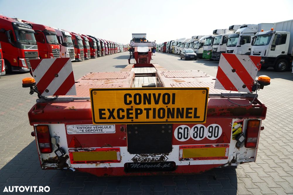 Nooteboom BETON JOS / EXTENSIBIL / TIEFBETT / EXTENSIBIL / TRANSPORTATOR / 19,5 M / MASĂ PUTERNICĂ: 55 TONE / - 11