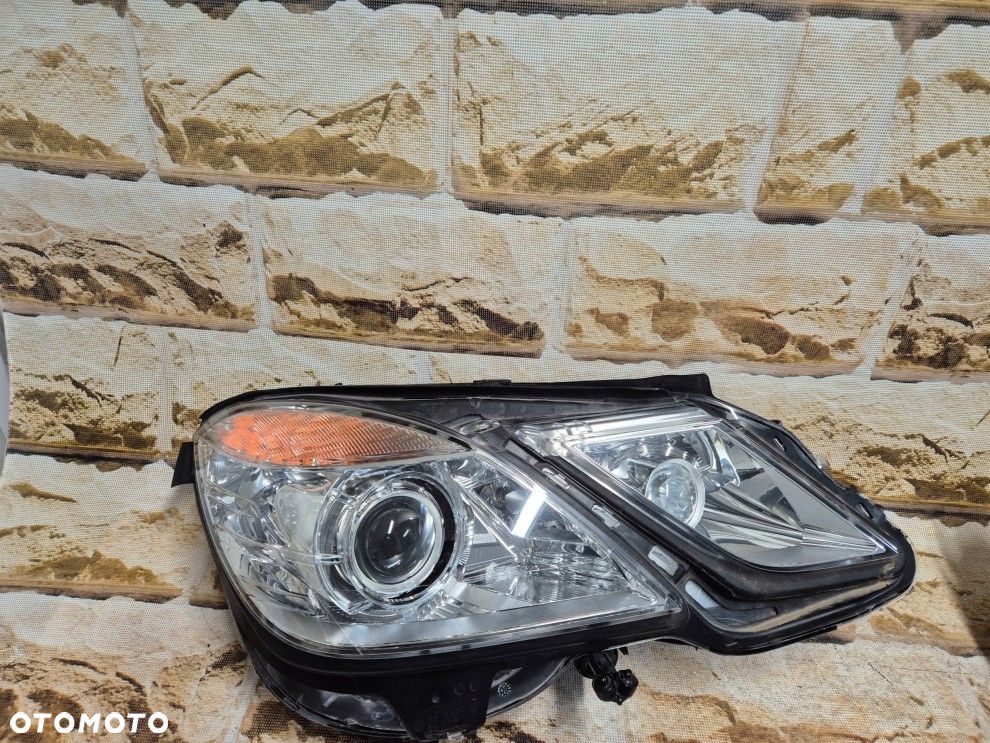 mercedes e KLASA w212 xenon skrętny ils prawa usa ameryka kompletny - 12