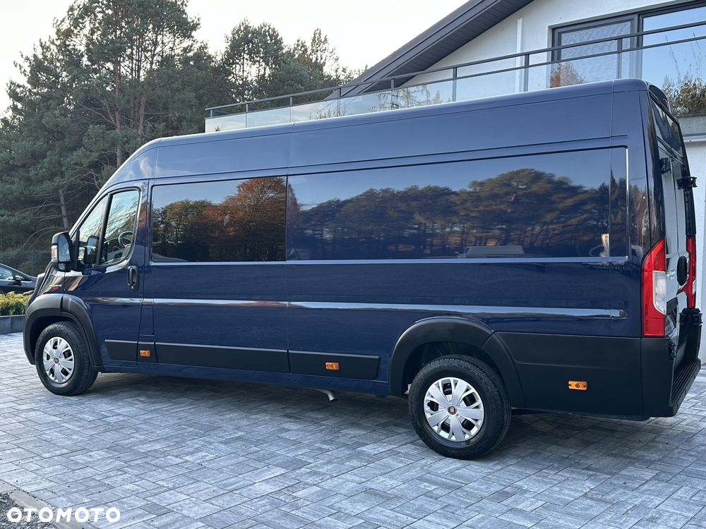 Fiat Ducato L4H2 Brygadowy 7 osób / Bogate wyposażenie / 2.3 POWER 160 KM / Wzmacniany Heavy / DMC 3500kg / Atrakcyjny wygląd / Salon PL / FV23% - 12