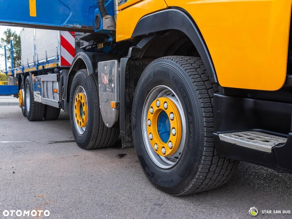 Volvo FH 400 8x2 HIAB 600E-7 FLY JIB HDS Żuraw - 23