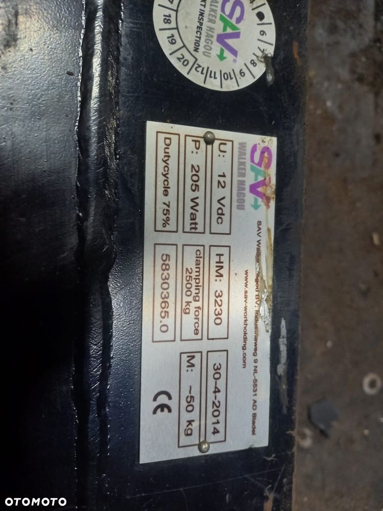 Elektromagnes zasilanie 12V - 3