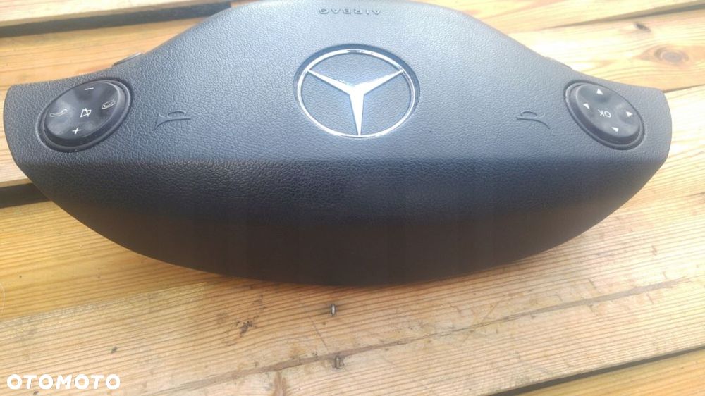 MERCEDES W221 PODUSZKA AIRBAG KIEROWNICY CZARNA - 5