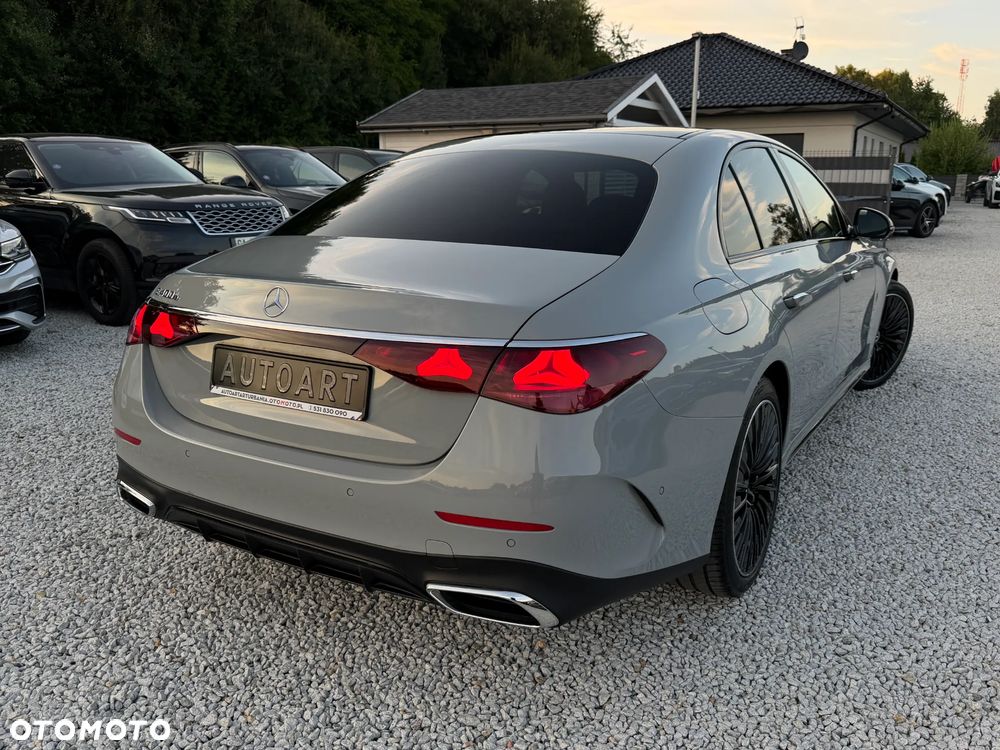 Mercedes-Benz Klasa E 400e 4Matic 9G-TRONIC AMG Line NIGHT Edition - 14