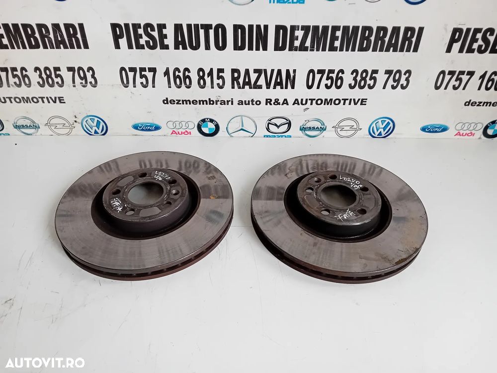 Set 2 Discuri Frana Fata Volvo S90 V90 2.0 D An 2016+ Diametru 25,5 In stare F Buna - 1