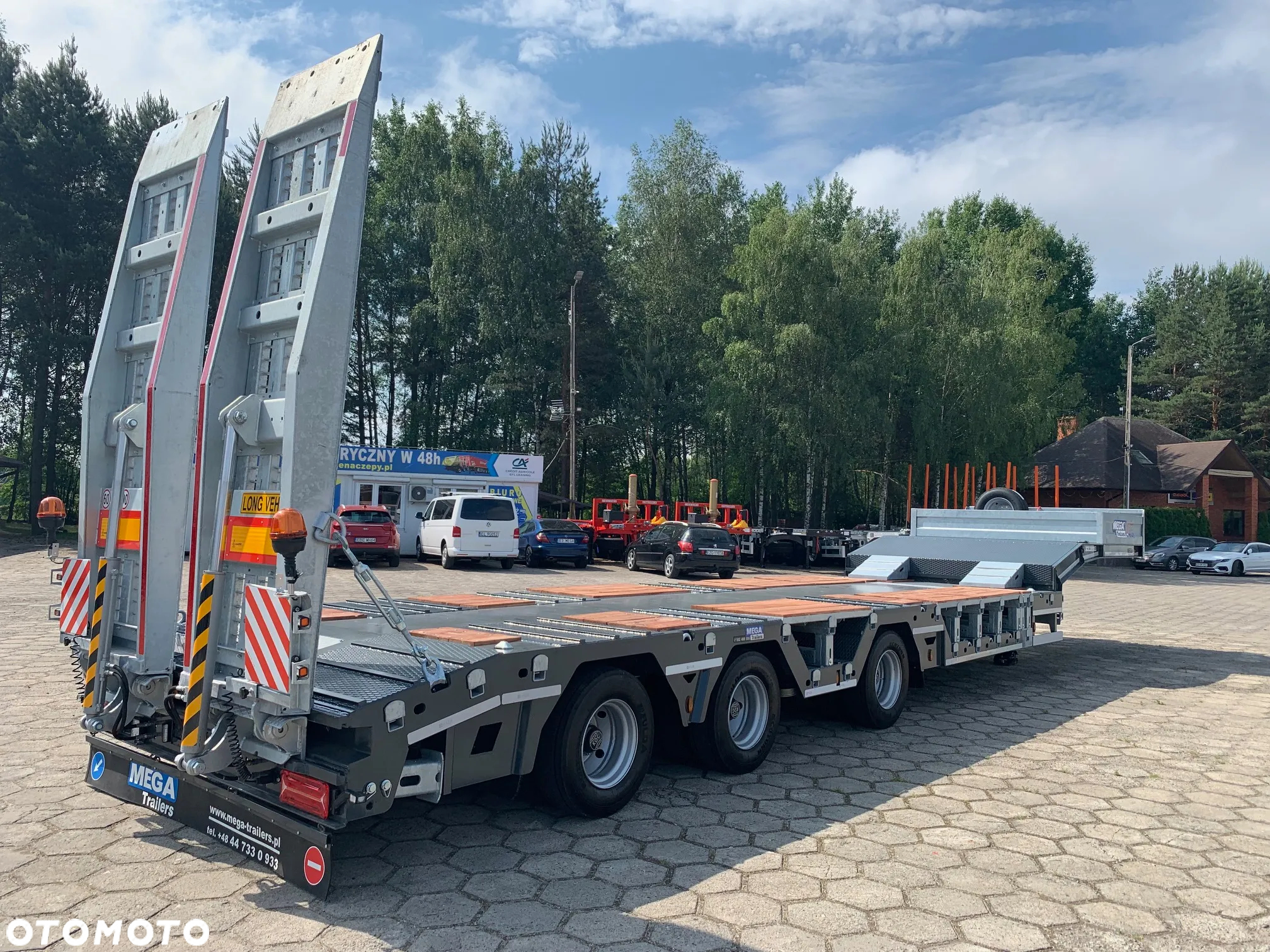 Inny Niskopodwoziowa - rozciągana - zagłębienia na koła - najazdy hydrauliczne - FULL OPCJA - 4
