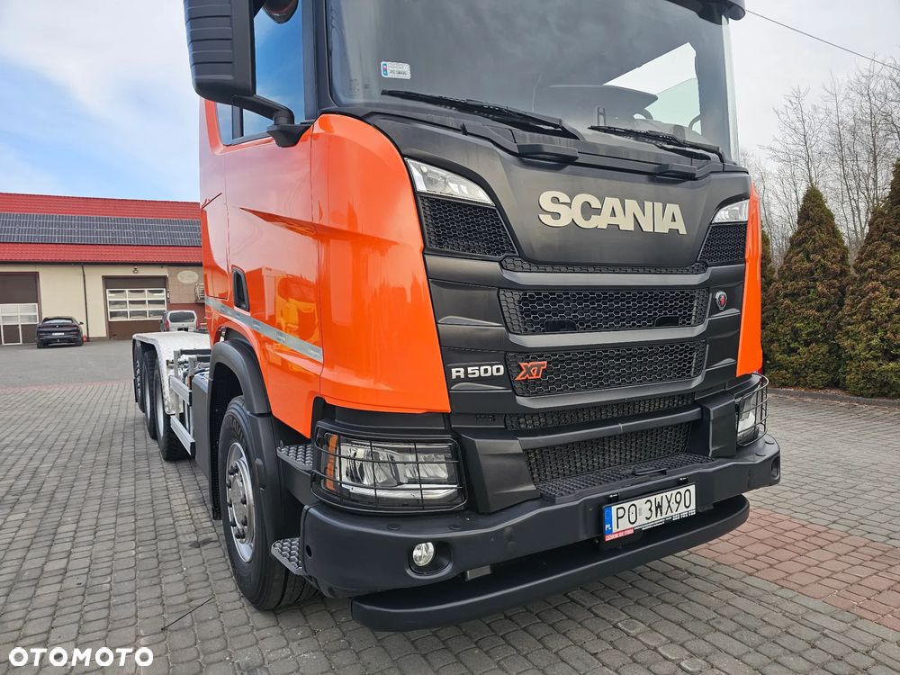 Scania R500 XT 8X4 RAMA DO ZABUDOWY OŚ PODN.I SKRĘTNA! - 16
