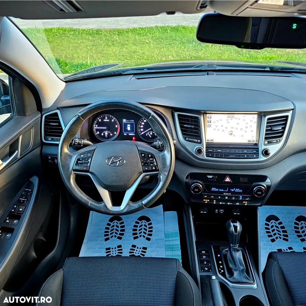 Hyundai Tucson blue 1.7 CRDi 2WD DCT Premium - 9