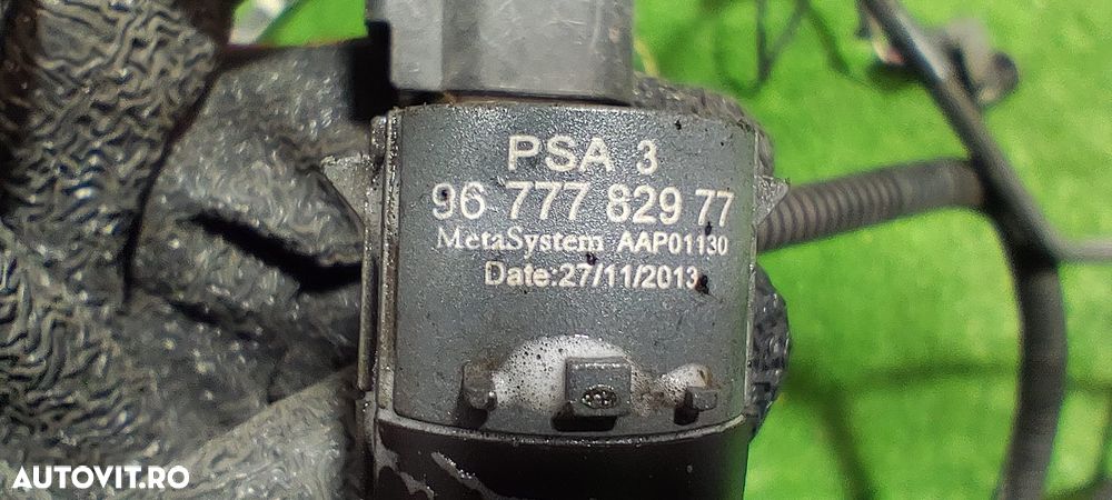 INSTALATIE + SENZORI PARCARE BARA SPATE CITROËN DS3 / C3 (MK2) / HATCHBACK / SUV / CROSSOVER / COD OEM 9677782977 / 966423748 2009 – 2019 - 6