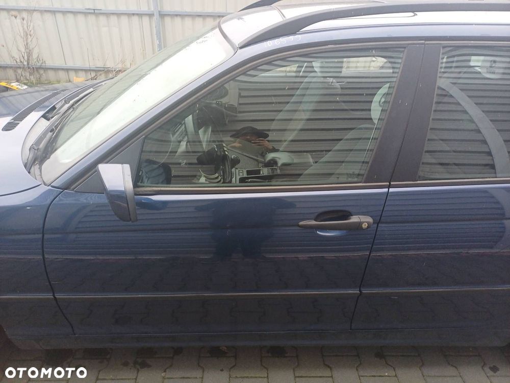 DRZWI KOMPLETNE LEWY PRZÓD BMW E46 LIFT A07/5 - 1