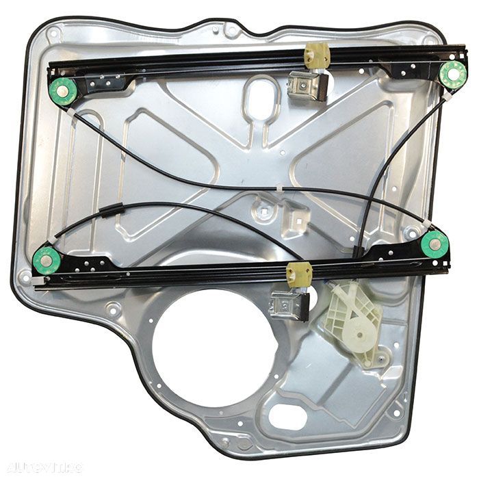 Macara geam VW Transporter (T5)/Multivan 04.2003-2015, Fata Dreapta, electrica, 7H0837754B, 9568PSG2cu panou, fara motoras - 1