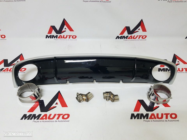 Difusor Traseiro AUDI A4 B8 Facelift (2012-2015) RS4