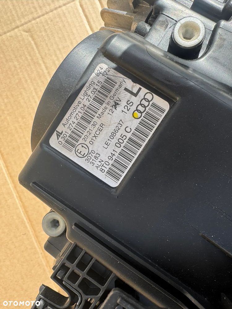 Audi A5 8T lift reflektor lewy xenon nie skretny - 5