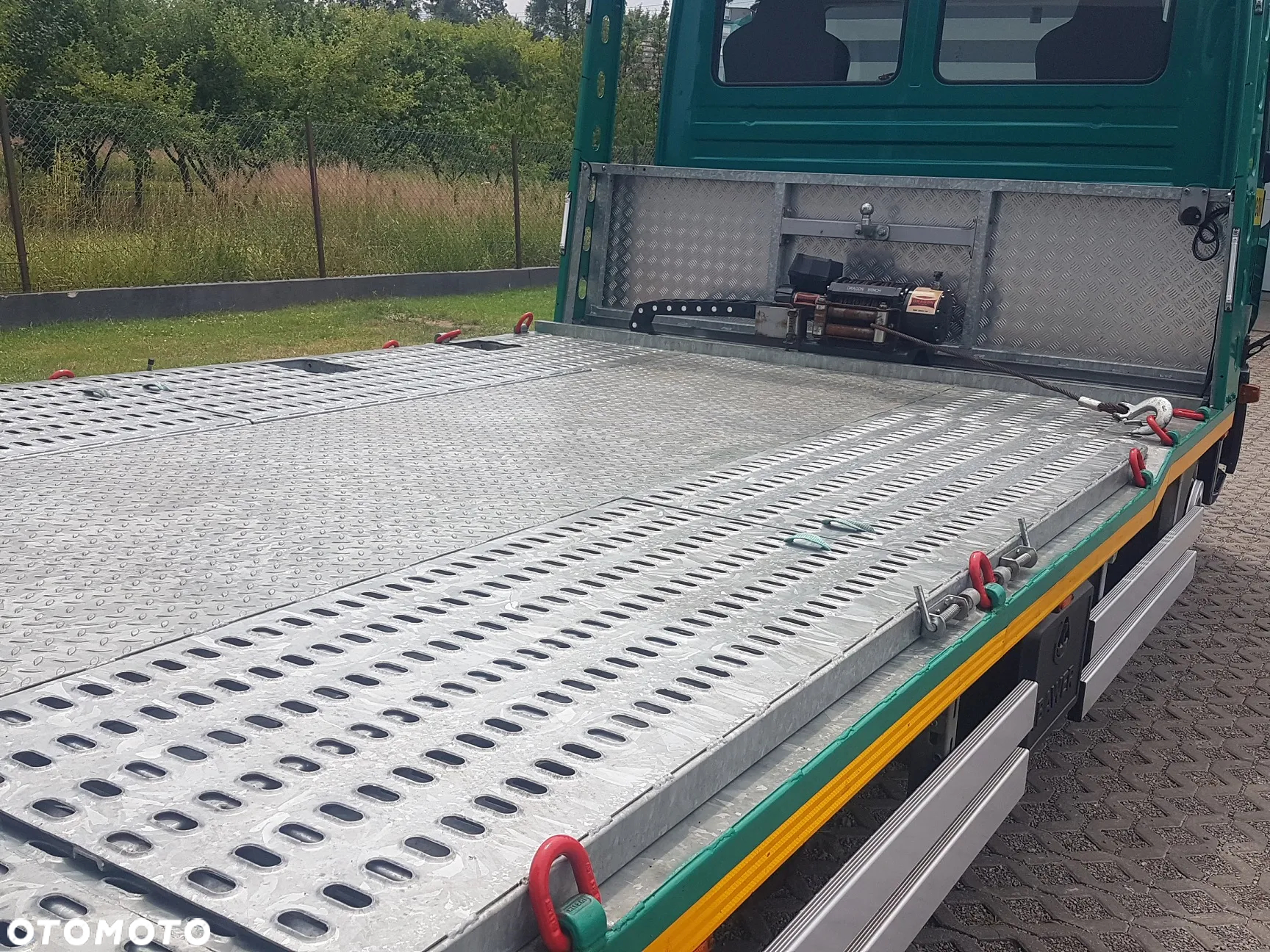 Mercedes-Benz ATEGO 1218 LAWETA POMOC DROGOWA AUTOLAWETA 4x2 ZAPADNIE 11 990 KG KLIMA NAJAZD - 35