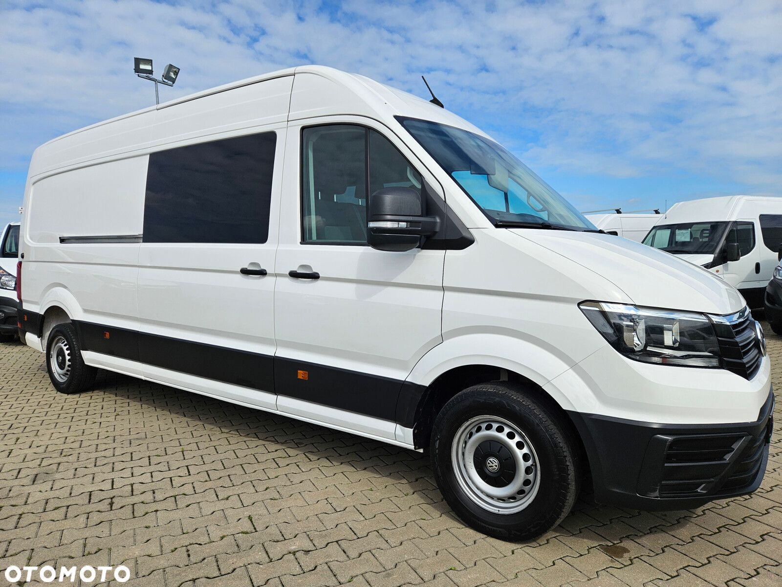 Volkswagen Crafter L3H2 *91999zł NETTO* Brygadówka 6 osób 2.0TDi/140KM - 3