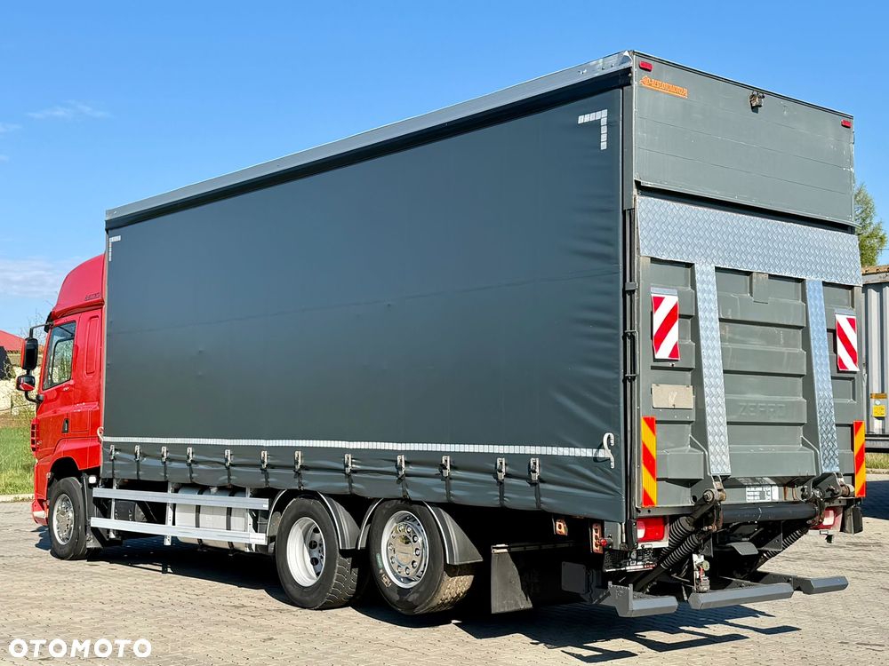 DAF CF 430 / FIRANKA / WINDA / E6 / 6x2 / AUTOMAT / NOWE TACHO / 3 OŚ PODNOSZONA / SKRĘTNA / 19 EUROPALET / SYPIALKA / 2018 ROK - 3