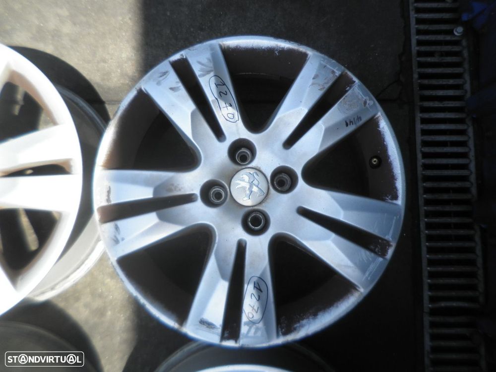 Jogo De Jantes Jgjant1270 PEUGEOT 5008 2015 1.6HDI 115CV 5P CINZA ET 29 7X17 4X108 64.7MM - 3