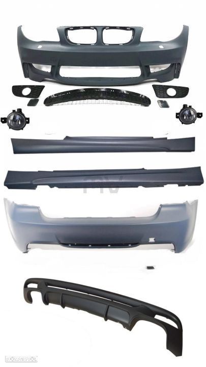 Body Kit Bmw Série 1 E82 E88 (2007 a 2013) Look M Performance