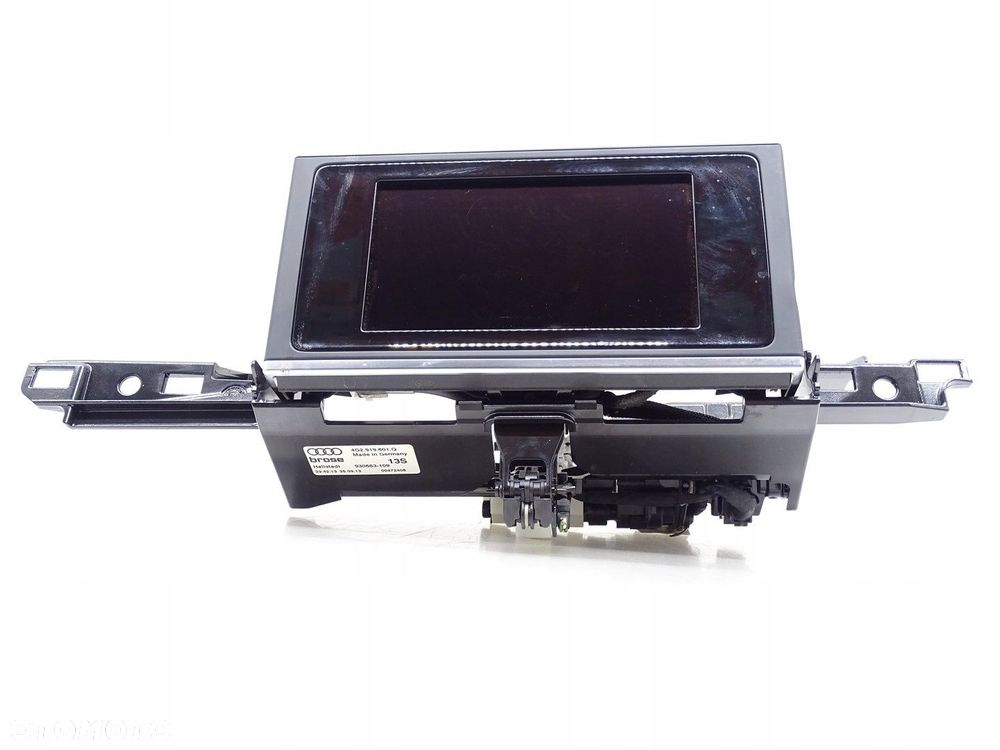 EKRAN MONITOR WYŚWIETLACZ LCD NAWIGACJI WINDA AUDI A6 C7 4G 4G2919601Q - 2