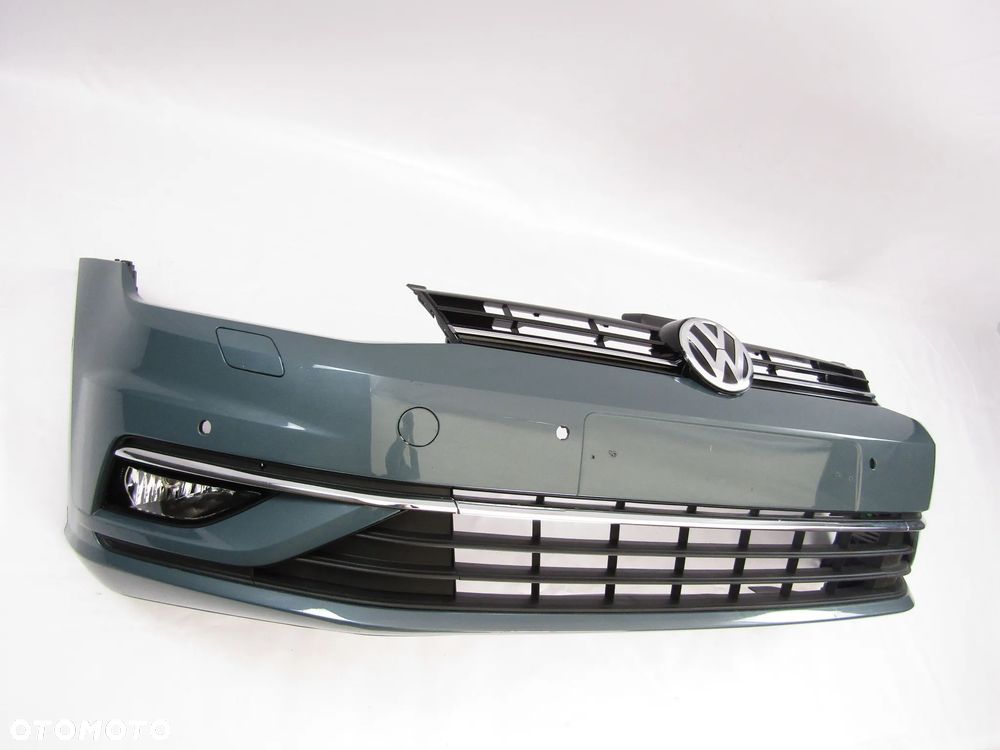 Zderzak przedni VW Golf 7 17 - 20 Sprysk. / Pdc-6 Lakier LR5Q - 14