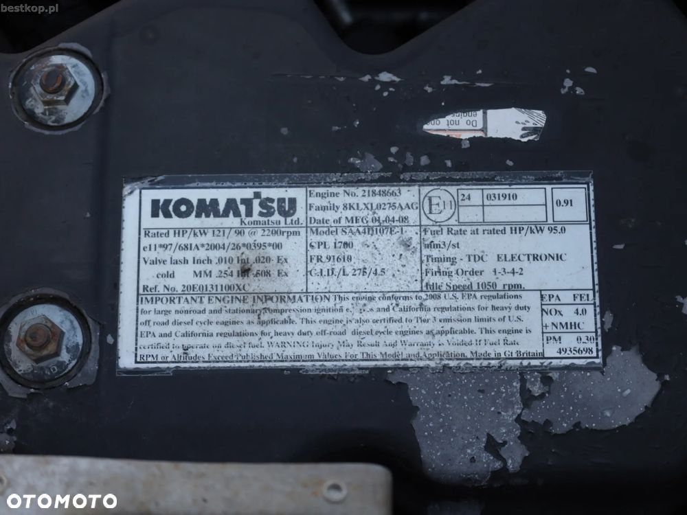 Komatsu PW140-7 - 34